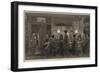 A Japanese Dinner Party-Felix Regamey-Framed Giclee Print