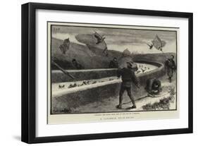 A Japanese Duck-Decoy-null-Framed Giclee Print