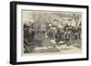 A Japanese Funeral Procession-null-Framed Giclee Print