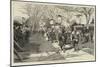 A Japanese Funeral Procession-null-Mounted Giclee Print