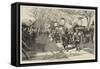 A Japanese Funeral Procession-null-Framed Stretched Canvas