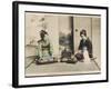 A Japanese Lady and Her Maidservant-null-Framed Photographic Print