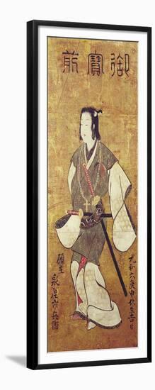 A Japanese Man Converted to Christianity-null-Framed Giclee Print