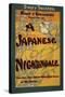 A Japanese Nightingale Theatrical Play Poster-Lantern Press-Stretched Canvas