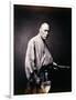 A Japanese Samurai, C.1864-1866-Felice Beato-Framed Giclee Print