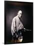 A Japanese Samurai, C.1864-1866-Felice Beato-Framed Giclee Print