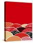 A Japanese Style Background of Japan-ririe-Stretched Canvas