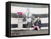 A Japanese Theatre-null-Framed Stretched Canvas