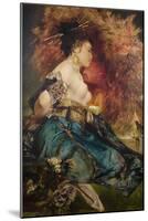 A Japanese Woman, C. 1870-Hans Makart-Mounted Giclee Print