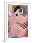 A Japanese Woman Dressing Her Hair, 1920S-Hashiguchi Goyo-Framed Giclee Print