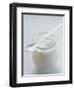 A Jar of Natural Yoghurt with Spoon-Eising Studio - Food Photo and Video-Framed Photographic Print