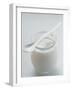 A Jar of Natural Yoghurt with Spoon-Eising Studio - Food Photo and Video-Framed Photographic Print