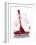 A Jar with Remains of Raspberry Jelly and Spoon-Marc O^ Finley-Framed Photographic Print