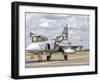 A JAS-39 Gripen of the Czech Air Force at Cambrai Air Base, France-Stocktrek Images-Framed Photographic Print