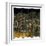 A Jean Dunand Six-Fold Lacquer Screen, Depicting a View of the Village Uzerches-Jean Dunand-Framed Giclee Print