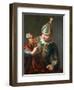 A Jester-Philippe Mercier-Framed Giclee Print