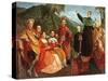 A Jesuit and His Family-Marco Benefial-Stretched Canvas