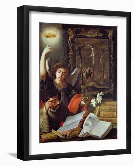 A Jesuit Conversion-Juan de Valdes Leal-Framed Giclee Print