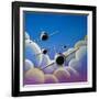 A Jet Quartet-Cindy Thornton-Framed Art Print