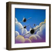 A Jet Quartet-Cindy Thornton-Framed Art Print