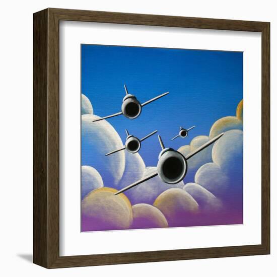 A Jet Quartet-Cindy Thornton-Framed Art Print