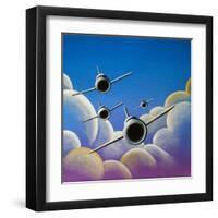 A Jet Quartet-Cindy Thornton-Framed Art Print