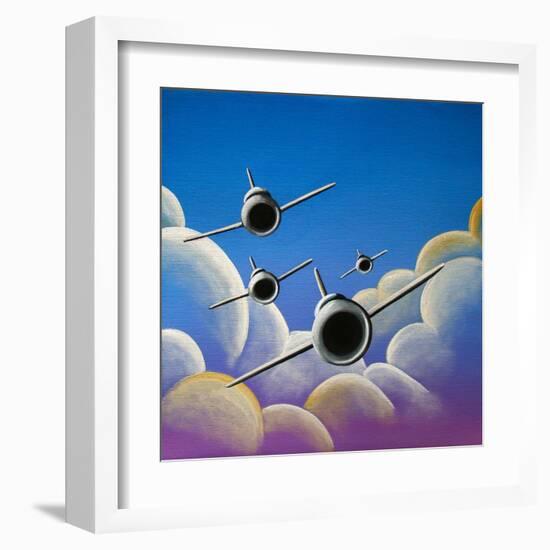 A Jet Quartet-Cindy Thornton-Framed Art Print