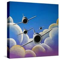 A Jet Quartet-Cindy Thornton-Stretched Canvas