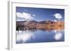 A Jetty at the Edge of Derwent Water in the Lake District National Park-Julian Elliott-Framed Photographic Print