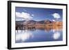 A Jetty at the Edge of Derwent Water in the Lake District National Park-Julian Elliott-Framed Photographic Print