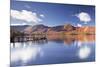 A Jetty at the Edge of Derwent Water in the Lake District National Park-Julian Elliott-Mounted Photographic Print