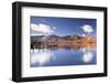 A Jetty at the Edge of Derwent Water in the Lake District National Park-Julian Elliott-Framed Photographic Print