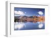 A Jetty at the Edge of Derwent Water in the Lake District National Park-Julian Elliott-Framed Photographic Print