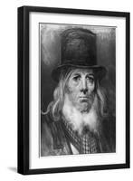 A Jew of Whitechapel, 1878 (W/C on Paper)-Gustave Doré-Framed Giclee Print