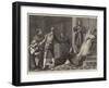 A Jew's Daughter Accused of Witchcraft in the Middle Ages-John Evan Hodgson-Framed Giclee Print