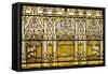 A "Jeweled" Leaded Glass Window, 1898-Tiffany Studios-Framed Stretched Canvas