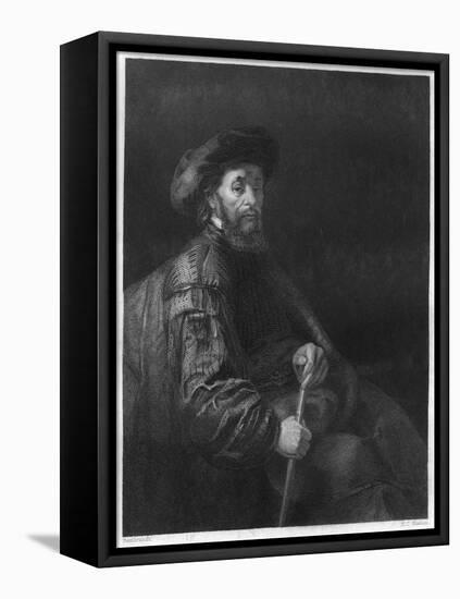 A Jewish Merchant, Mid 19th Century-Henry Chawnes Shenton-Framed Stretched Canvas