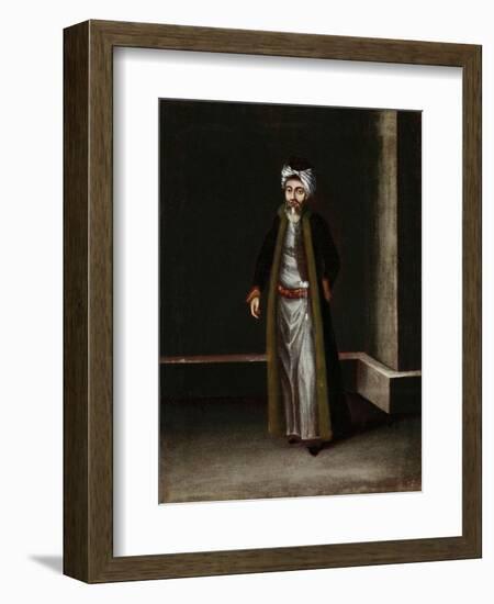 A Jewish Money-Changer-Jean Baptiste Vanmour-Framed Art Print