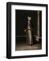 A Jewish Money-Changer-Jean Baptiste Vanmour-Framed Art Print