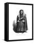 A Jewish Rabbi Dressed for Prayers-R Young-Framed Stretched Canvas