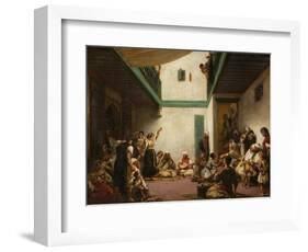 A Jewish Wedding in Morocco, 1839-Eugene Delacroix-Framed Giclee Print