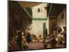 A Jewish Wedding in Morocco, 1839-Eugene Delacroix-Mounted Giclee Print