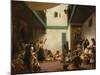 A Jewish Wedding in Morocco, 1839-Eugene Delacroix-Mounted Giclee Print