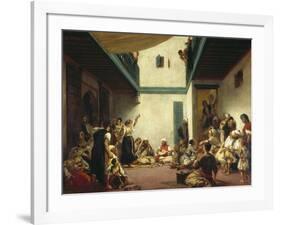 A Jewish Wedding in Morocco, C. 1841-Eugene Delacroix-Framed Giclee Print