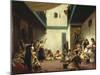 A Jewish Wedding in Morocco, C. 1841-Eugene Delacroix-Mounted Giclee Print