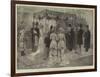 A Jewish Wedding, Marriage of Mr Leopold De Rothschild and Mademoiselle Marie Perugia-Frank Dadd-Framed Giclee Print