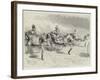 A Jinriksha Race, Ceylon-null-Framed Giclee Print