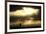 A Jogger Runs at the Foothills of the Canadian Rocky Mountains Near Calgary-Mike Blake-Framed Photographic Print