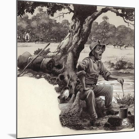 A Jolly Swagman-Pat Nicolle-Mounted Giclee Print