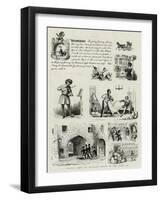 A Journal Kept by Richard Doyle in the Year 1840-null-Framed Giclee Print